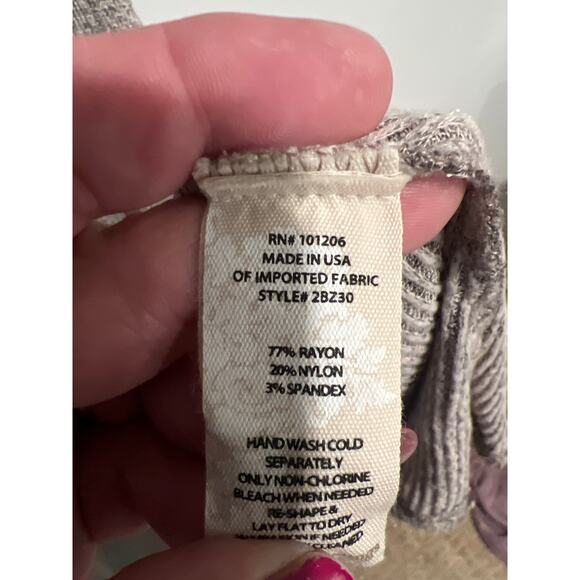 Soft Surroundings size medium beige midi dress - Picture 4 of 4